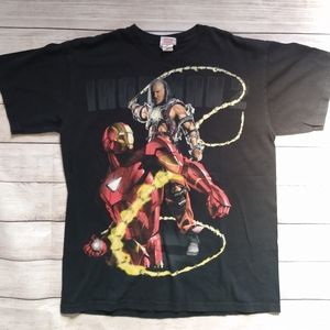 Marvel IRON MAN 2 Large 2010 Graphic Tee